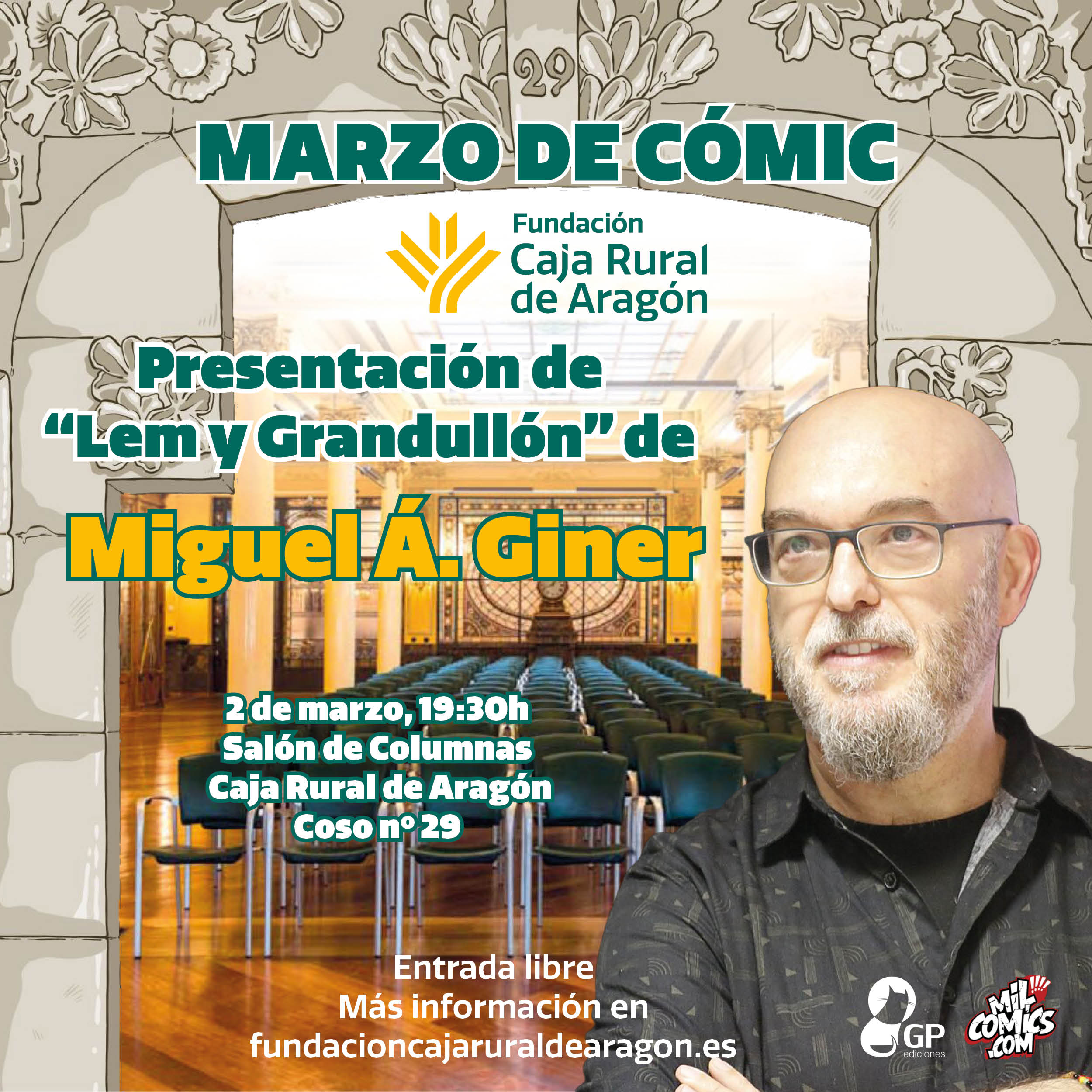 Miguel Angel Giner Bou presenta Lem y Grandullón